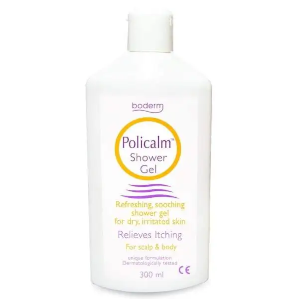 Policalm shower gel detergente doccia pelle secca 300 ml