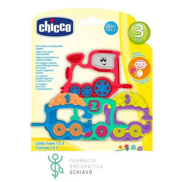 Trenino 1 2 3 Baby Senses Chicco 3m+