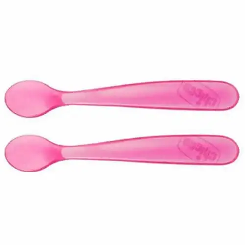 CHICCO CUCCHIAIO SILICONE FEMMINILE BI PACK 6M+