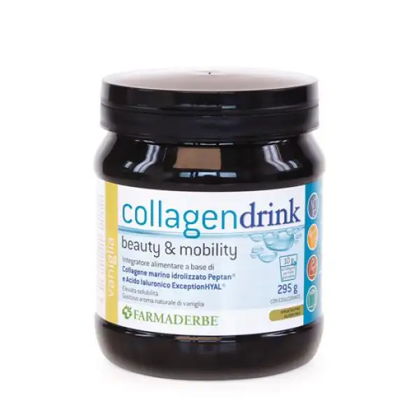 Farmaderbe Collagen Drink Vaniglia Integratore Pelle E Articolazioni 295 g