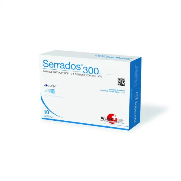 Anatek Health Serrados 300 Integratore Alimentare 10 Capsule