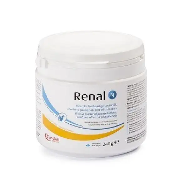 Candioli Renal N Polvere Integratore Intestinale Cani e Gatti 240 g