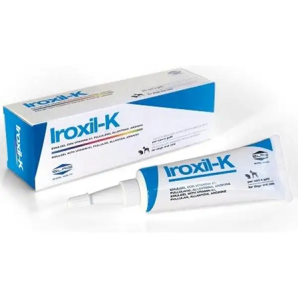 Slais Iroxil-K Gel Cicatrizzante Per Cani E Gatti Delle Lesioni Esterne 50 ml