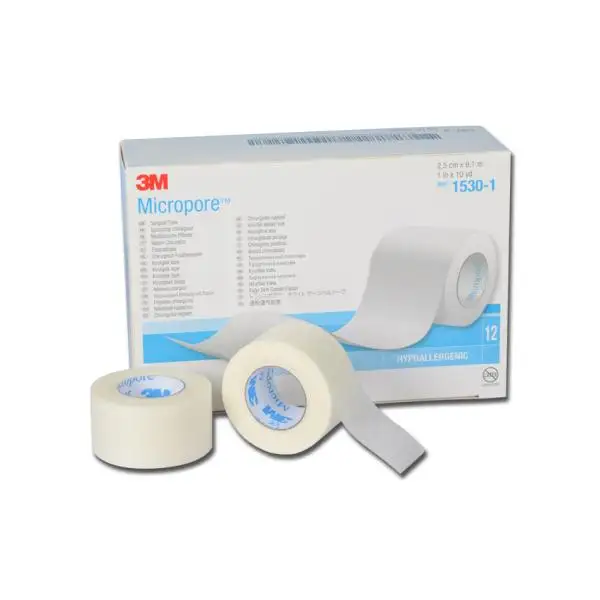 Cerotto In Rocchetto Micropore Silicone Ipoallergenico 2,5 X 500 Cm