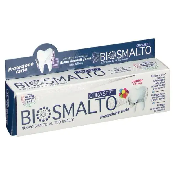 Curasept Biosmalto Dentifricio Protezione Carie Junior 75ml