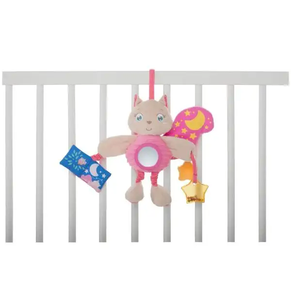 Chicco Gioco Pannello Scoiattolo Peluche Rosa