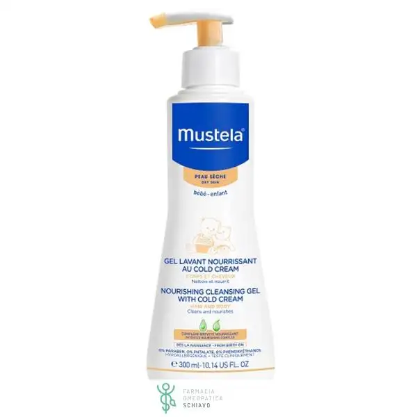Mustela Cold Cream Gel Detergente Corpo e Capelli 300 ml