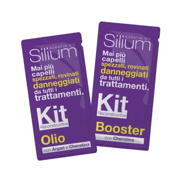 Trattamento Ricostruttivo Capelli Silium Argan E Cheratina 2x12ml