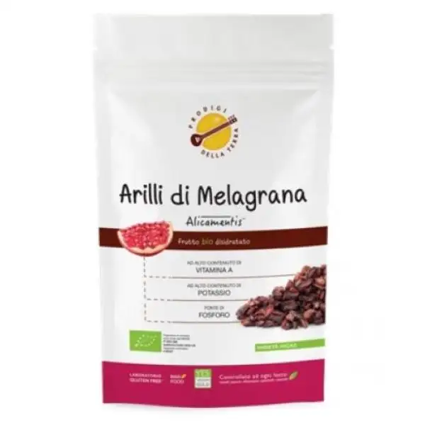 Sitar Arilli Di Melagrana Alicamentis Bacca Bio Disisdrata 100 g