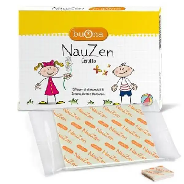 NauZen CerottO Diffusore Contro Nausea e Cinetosi 12 Pezzi