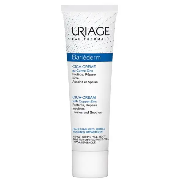 Uriage bariederm cica-crema riparatrice al cu-zn 100 ml