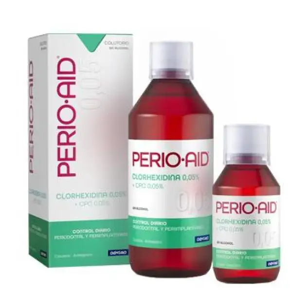 Perioaid Active Control Collutorio Con 0,05% Clorexidina 500ml