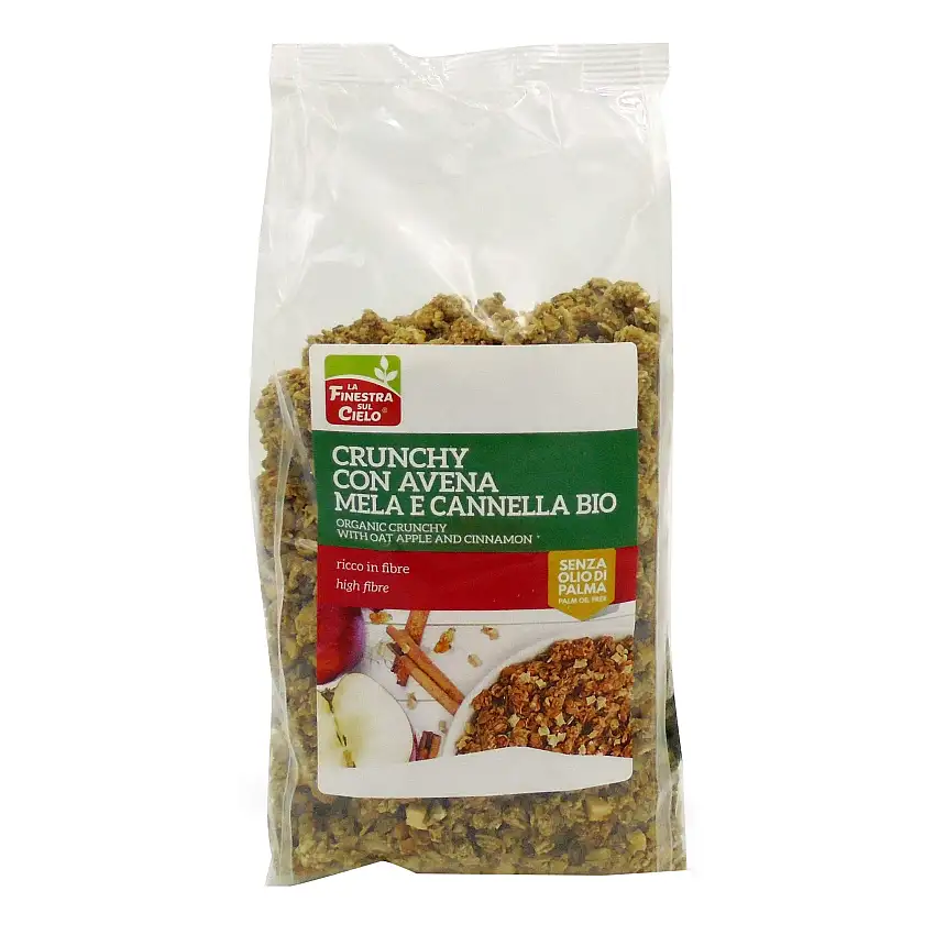 CRUNCHY C/AVENA MELA CANNELLA