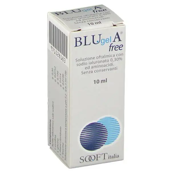 Blu Gel A Free Soluzione Oftalmica Isotonica Lubrificante 10 ml