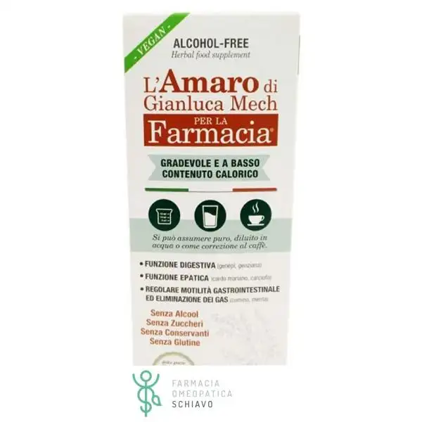 L' Amaro Di Gianluca Mech Per La Farmacia Senza Alcool 500ml
