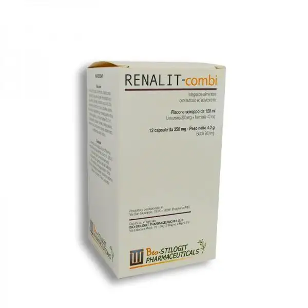 Bio-stilogist renalit-combi integratore alimentare 12 compresse + sciroppo
