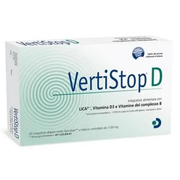 Vertistop D 20 Compresse Da 1100mg