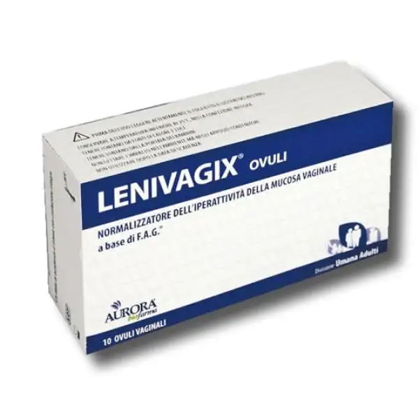 Lenivagix one a day infiammazione vaginale 5 ovuli