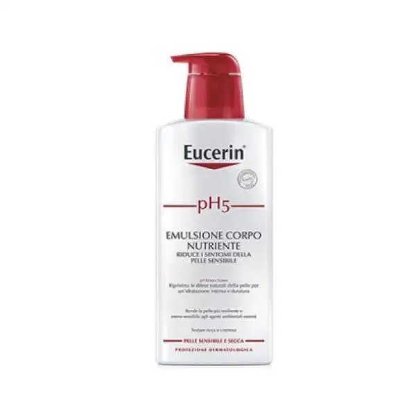 Eucerin pH5 Emulsione Corpo Nutriente Pelle Sensibile 400 ml