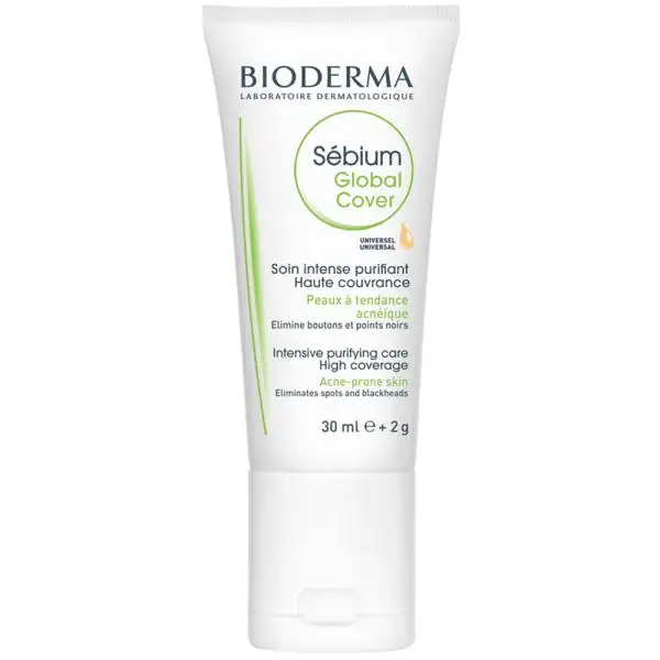 Bioderma Sebiumglobal Cover Trattamento Intensivo Purificante 30 ml+2g