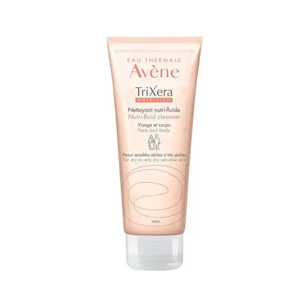 Avene trixera nutrition detergente nutrifluido viso e corpo pelle secca 100 ml