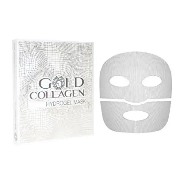 Gold collagen hydrogel mask maschera viso idratante 4 maschere