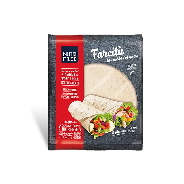 Nutrifree Farcitu Piadina Wrap E Roll Senza Glutine 120g