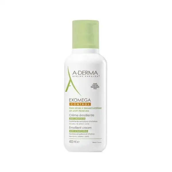 A-Derma Exomega Control Crema Emolliente Anti-grattage 400 ml