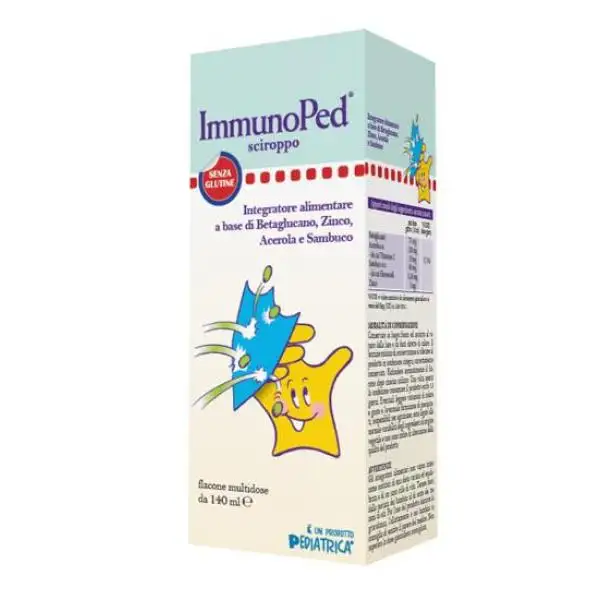 Pediatrica Immunoped Sciroppo-integratore Alimentare 140ml