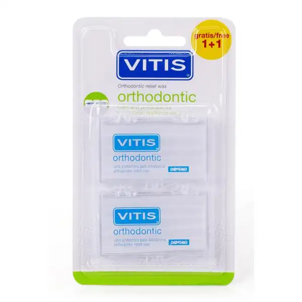 Vitis orthodontic cera ortodontica protettiva 2 pezzi