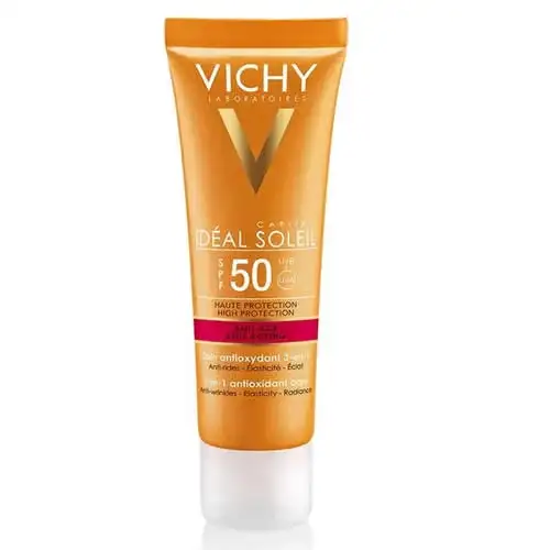 Vichy ideal soleil crema solare antieta spf 50 protezione viso 50 ml