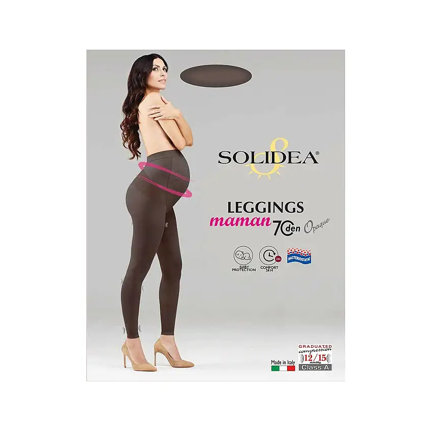 Solidea Leggins Maman 70 Denari Colore Nero Taglia M/L
