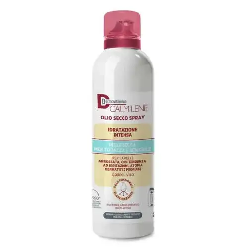 DERMOVITAMINA CALMILENE OLIO SECCO SPRAY IDRATAZIONE INTENSA PER PELLE SECCA, MOLTO SECCA E SENSIBILE 200 ML