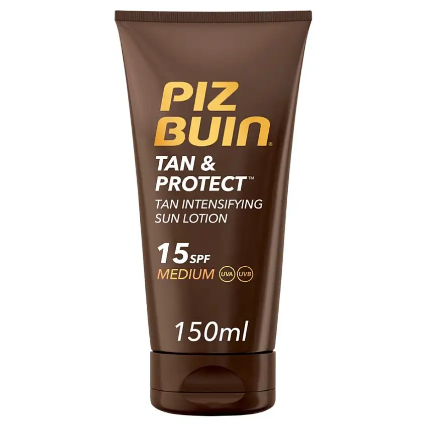 Piz Buin Tan E Protect Lozione SPF15 Medium 150ml
