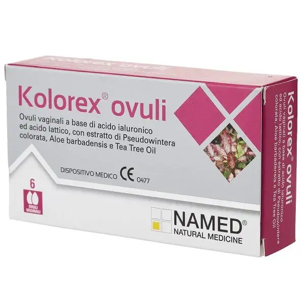 Named kolorex 6 ovuli vaginali