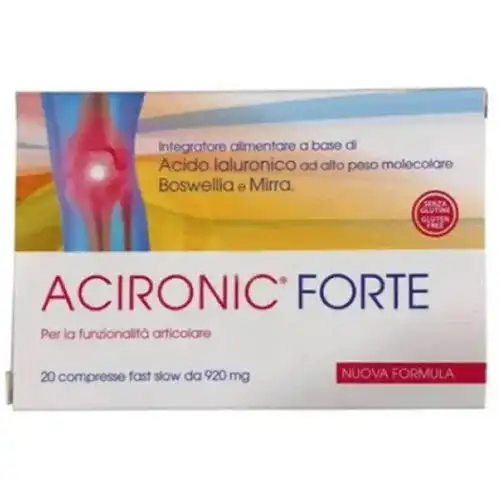 ACIRONIC FORTE 20 COMPRESSE FAST-SLOW DA 920 MG