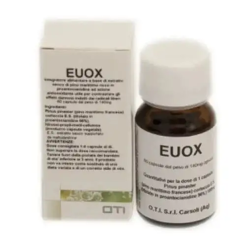 EUOX NUOVA FORMULAZIONE 60 CAPSULE