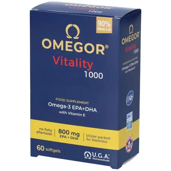 Omegor Vitality 1000 60cps