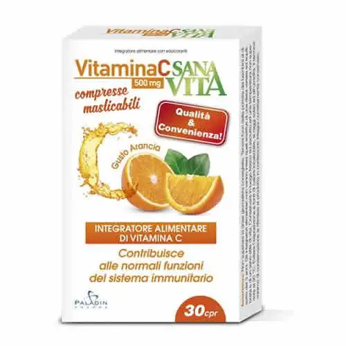 SANAVITA VITAMINA C MASTICABILE 30 COMPRESSE