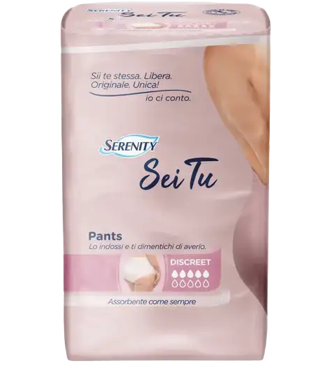 SERENITY PANTS ADVANCE SEI TU DISCREET TAGLIA L 12 PEZZI