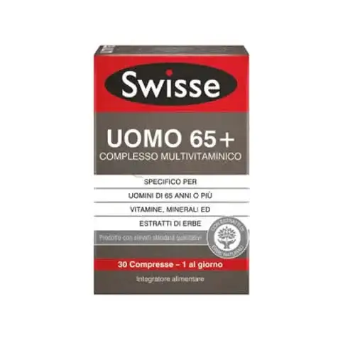 SWISSE UOMO 65+ COMPLESSO MULTIVITAMINICO 30 COMPRESSE