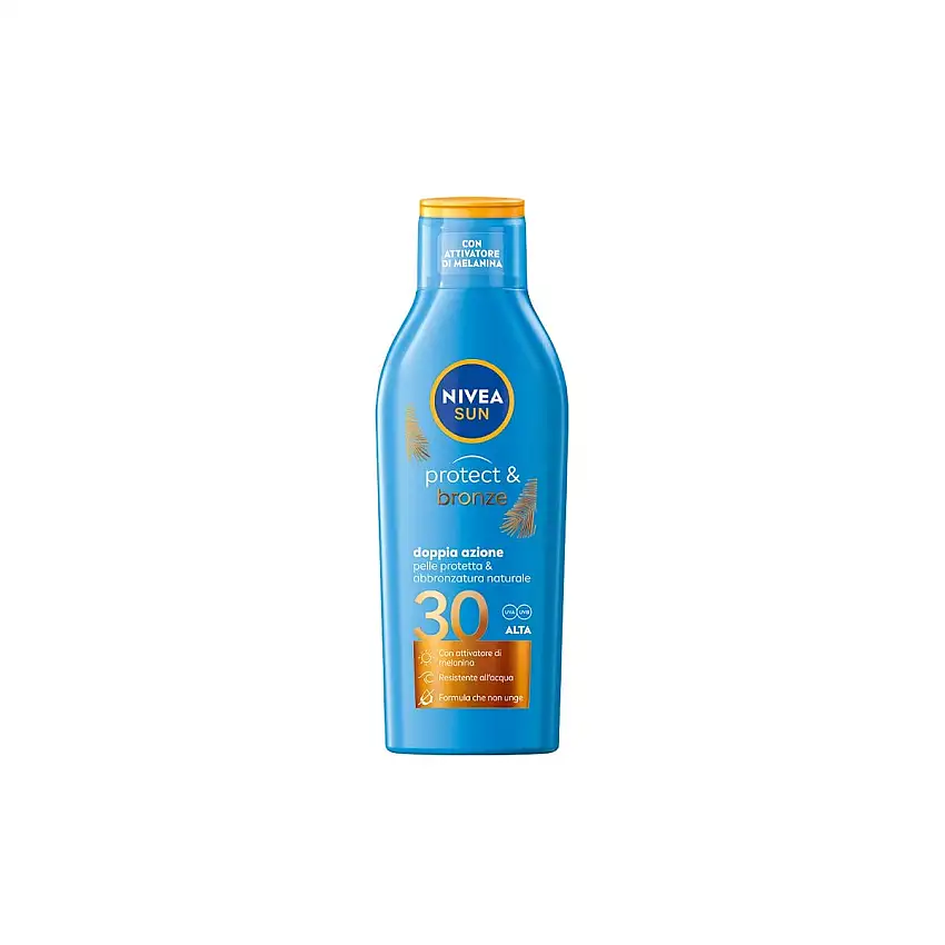 Nivea Sun Latte Solare Protect&Bronze SPF30 200ml