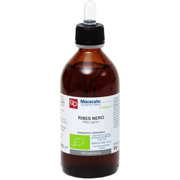 Fitomedical Ribes Nero Bio Tintura Madre Soluzione Idroalcolica 200ml