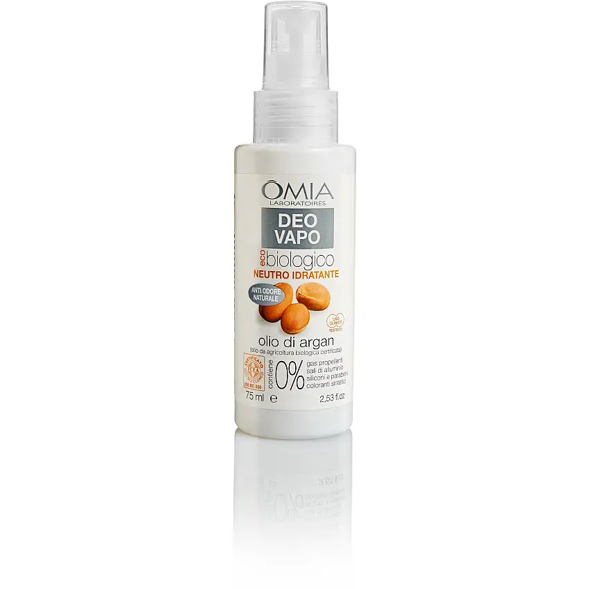Omia Deo Vapo Eco Biologico Idratante Con Olio Di Argan 75ml