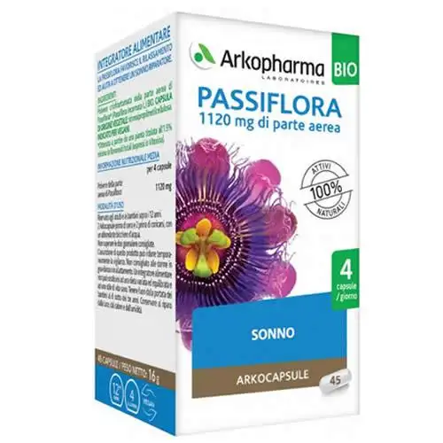ARKO CAPSULE PASSIFLORA 45 CAPSULE BIO
