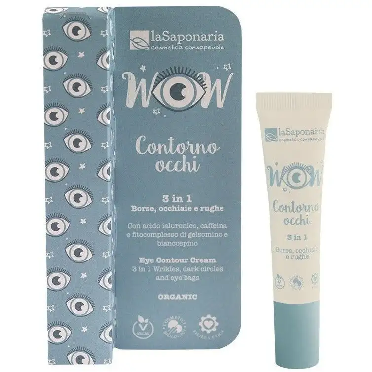 La Saponaria Wow Crema Contorno Occhi 3In1 15ml