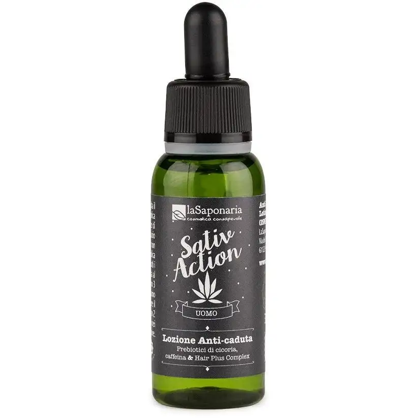 La Saponaria Sativaction Lozione Anticaduta Capelli Uomo 30ml