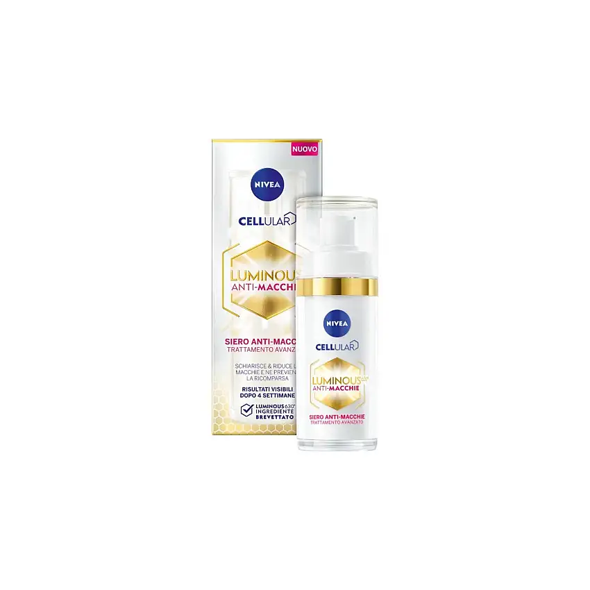 Nivea Cellular Luminous630 Anti-Macchie Siero Viso Trattamento Avanzato 30ml