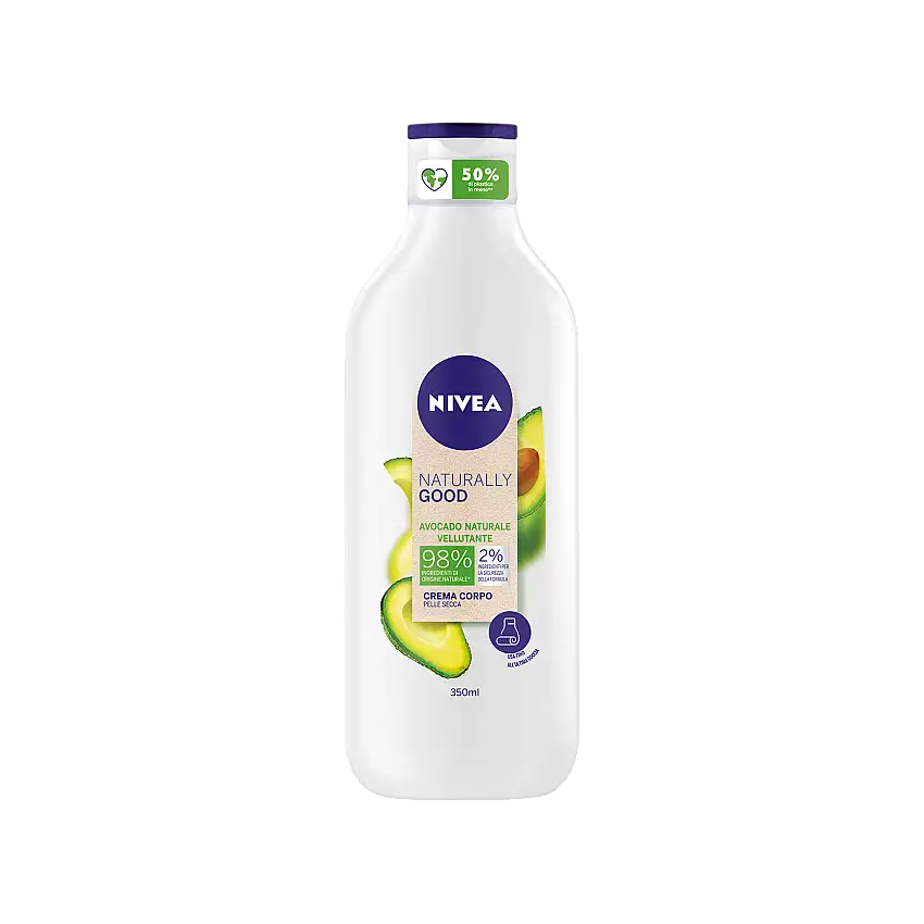 Nivea Crema Corpo Naturally Good Avocado 350ml