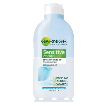 Garnier Sensitive Essential Struccante Bifase 2in1 Viso E Occhi 125ml